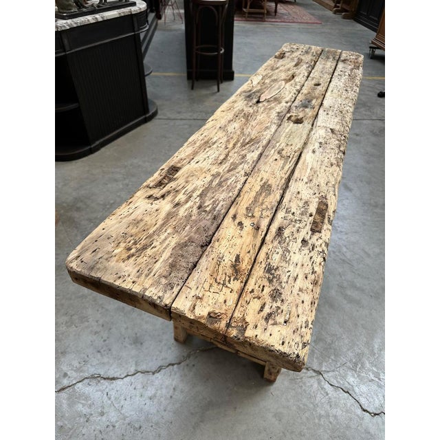 Brutalist Console, Early 20th Century For Sale - Image 11 of 12