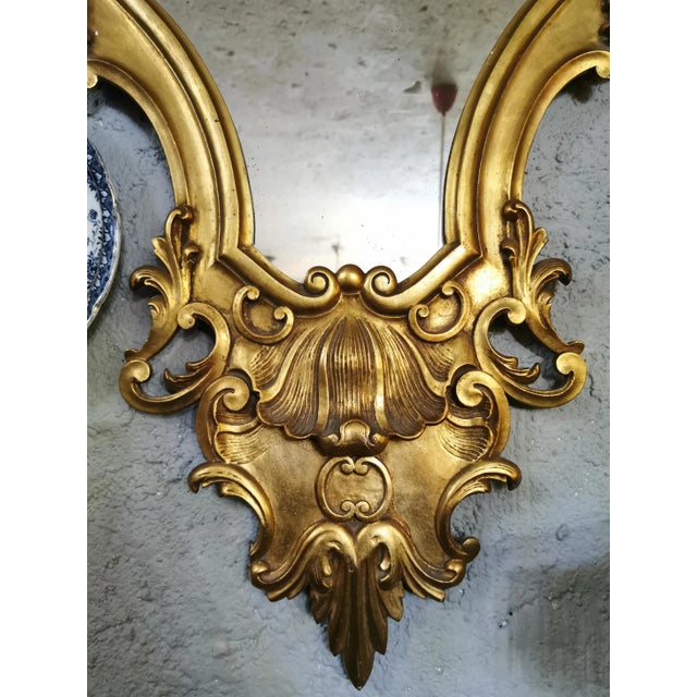 Antique D. João V Chestnut-Framed Mirror For Sale - Image 3 of 7