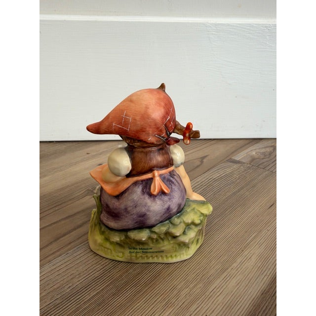 Vintage m.i. Hummel "In the Meadow" Figurine (Hum 459) Made by Goebel For Sale - Image 11 of 11