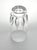 1960s Vintage 8 Crystal Highball Tumbler Glasses, Sharp Flame Cuts For Sale In Dallas - Image 6 of 6