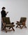 Pair Of Mid-Century Modern Lounge Armchairs With Adjustable Backs Green For Sale - Image 12 of 18