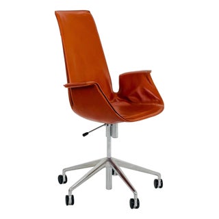 Mid-Century Modern Tulip Desk Chair by Preben Fabricius & Jørgen Kastholm For Walter Knoll, 1970s For Sale