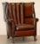 Set of Huge Victorian Brown Leather Barrel Back Suite Sofa Set, 1860s For Sale - Image 13 of 18