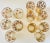 Vintage Rare Mid-Century Culver Ltd. “Jeweled Ornaments” 22k Gold Glassware Set – 12 Pieces (7 Highball, 5 Whiskey) For Sale - Image 10 of 12