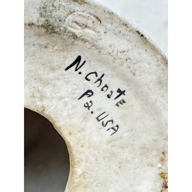 Brown Vintage Geese Figurine For Sale - Image 8 of 8