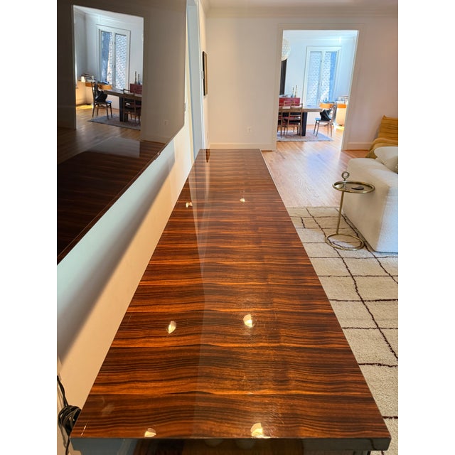 1940s French Art Deco Macassar Ebony Sideboard For Sale - Image 12 of 12