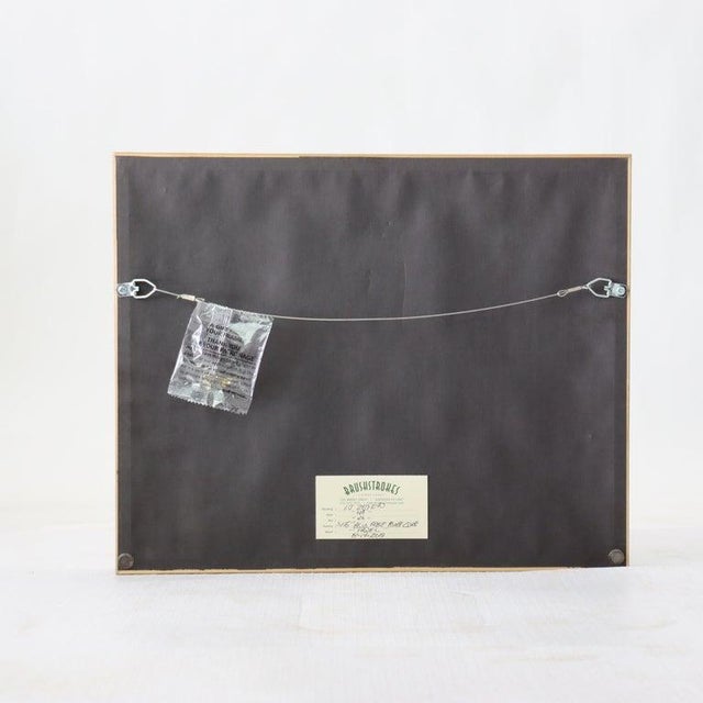 Antique New Hope School Oil on Board Landscape Painting Attr W. E. Baum C1930 For Sale - Image 9 of 9