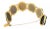 Late 20th Century Volcanic Lava 18k Yellow Gold Rock Women Cameo Bracelet For Sale - Image 5 of 6