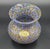 Murano Vintage Murano Italy Millefiori Glass Peacock Gold Flecks Vase For Sale - Image 4 of 8