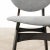 Mid-Century Modern 1960s Danish Wooden Chair with Upholstered Seat and Back For Sale - Image 3 of 12