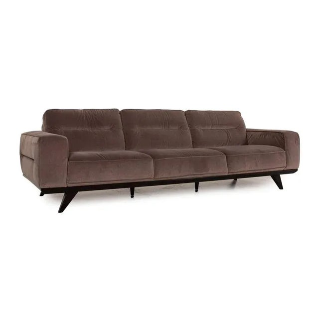 Textile Audacia Three-Seater Sofa in Fabric from Natuzzi For Sale - Image 7 of 11