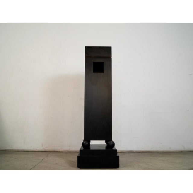 1990s 1990’s Postmodern Swivel Top Pedestal Display Column For Sale - Image 5 of 12