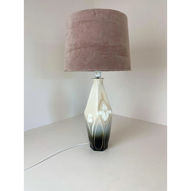 Art Nouveau Table Lamp from Rörstrand, Sweden, 1900s For Sale - Image 5 of 15