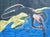 Late 20th Century Vintage Abstract Nude Pastel Drawing For Sale - Image 5 of 13