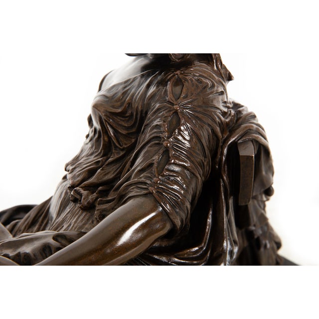 French Bronze Sculpture “Dying Lucretia” (1868) by Jean-Baptiste Clesinger For Sale - Image 13 of 15