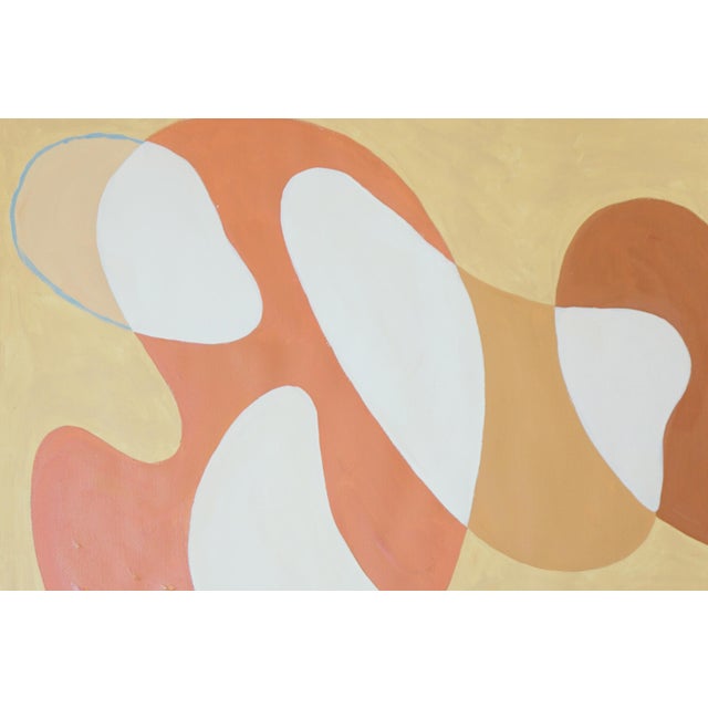 Paper 2026, Mid Century Modern Painting, Abstract Diptych in Sandy Tones, Allegory of the Cave, Acrylic Paint on Watercolor Paper by Ryan Rivadeneyra For Sale - Image 7 of 9