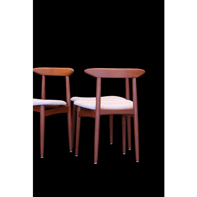 Chairs in Teak by Arne Hovmand Olsen for Mogens Kold, 1960s, Set of 6 For Sale - Image 14 of 18