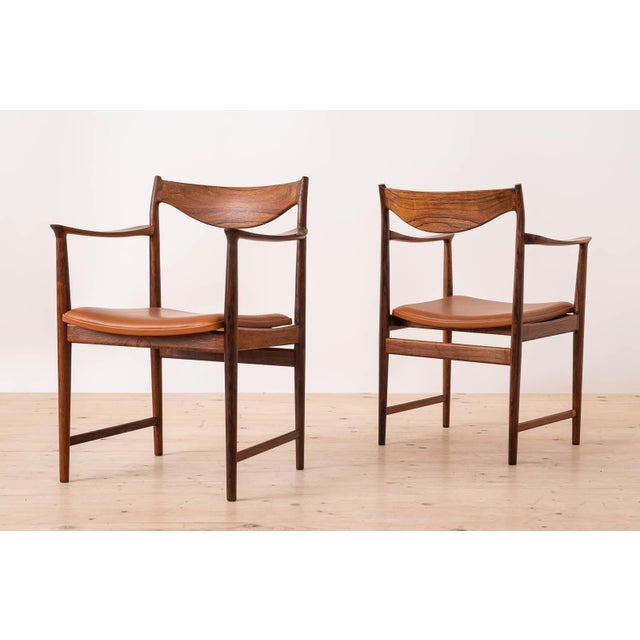 Darby Extendable Dining Table and Chairs byTorbjørn Afdal, Norway 1960s, Set of 7 For Sale - Image 6 of 18