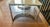 1990s Vintage Modern Italian Marble and Brass Coffee Table For Sale - Image 6 of 7
