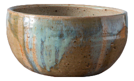 Early 20th Century French Studio Pottery Stoneware Bowl