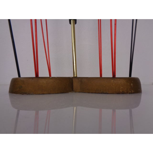 Mid-Century Modern String Umbrella Stand, Germany, 1950s For Sale - Image 16 of 18