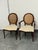 Traditional Bombay Company Traditional Oval Cane-Back Chairs, Set of Two For Sale - Image 3 of 12