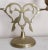 Gorgeous pair of brass stylized bird candle holders. These are beautiful in any direction you display them front and back...