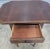Brown Baker Furniture Mahogany Pembroke Table Drop Leaf Table Inlays For Sale - Image 8 of 12