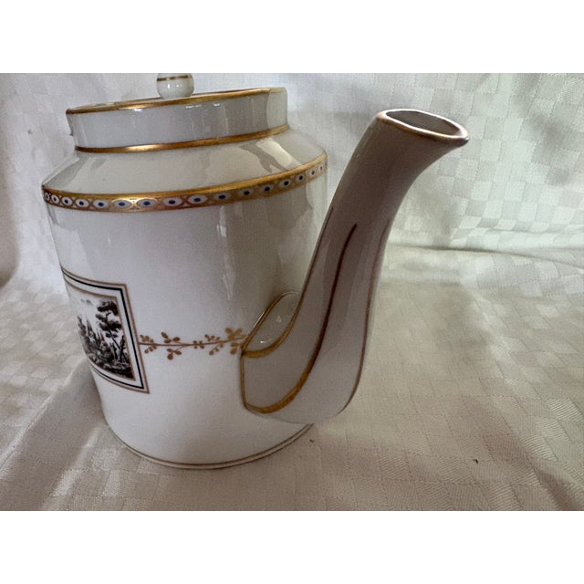 1960s Richard Ginori Coffee Pot in the Fiesole Pattern For Sale - Image 10 of 18