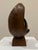 Early 20th Century Arts & Crafts, Hammered Copper Flower Sculpture on Walnut Base For Sale - Image 4 of 5