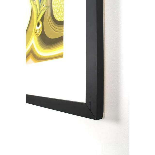 Framed artwork from gijs van den elshout 1951 – 2014). We have a large collection from this painter from the south of the...