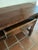 Farmhouse 1990s Rustic Farmhouse Solid Wood Console Table With Drawers For Sale - Image 3 of 5