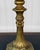 Vintage 40" Hollywood Regency Gold Slag Glass Jeweled Crown Table Lamp For Sale - Image 11 of 13