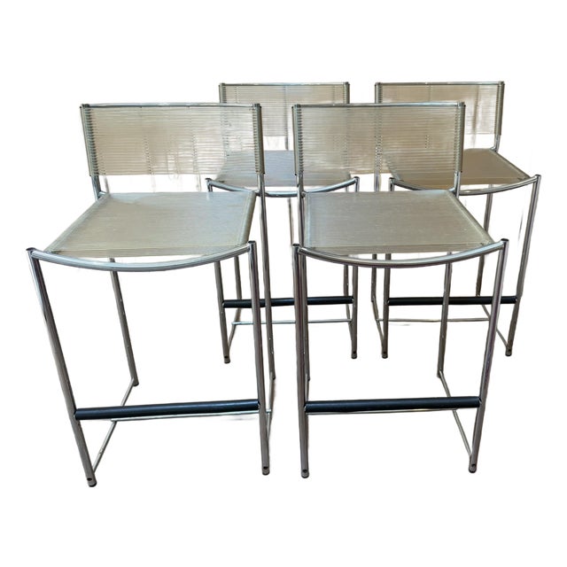 Spaghetti Bar Stools, Giandomenico Belotti. For Sale