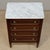 French Louis XVI Petite Mahogany Commode With Carrara Marble For Sale - Image 15 of 18