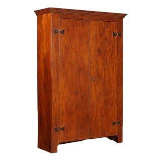 Traditional Wardrobe with Exposed Hardware For Sale