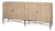 Carved Scallop Sideboard in Warm Tan, 79 Inches For Sale