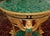 Mid 20th Century Russian Empire Style Gilt Bronze & Malachite Griffin Center Table For Sale - Image 10 of 18