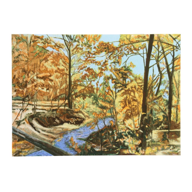 John Healy, Forest Stream 7, Lithograph For Sale