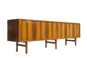 Large Rosewood Sideboard by Henning Kjerulf for Bruno Hansen, 1950s