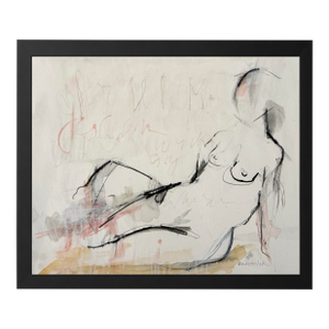 ‘The Moments Between Us’ Modern Nude Female Drawing