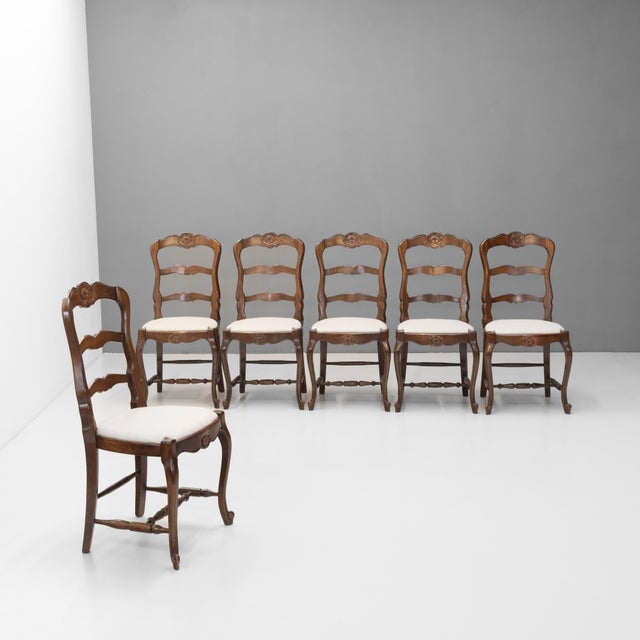 Vintage Cafe Chairs, 1930, Set of 6 For Sale - Image 10 of 10