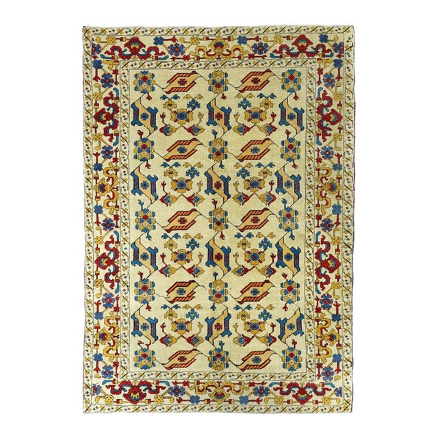 Antique Tuduk Rug 4'1'' x 6'2'' For Sale