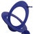 2020s Blueberry 2 - Original Blue Abstract Geometric Steel Sculpture With Textured Powder Coat by Granville Beals For Sale - Image 5 of 9