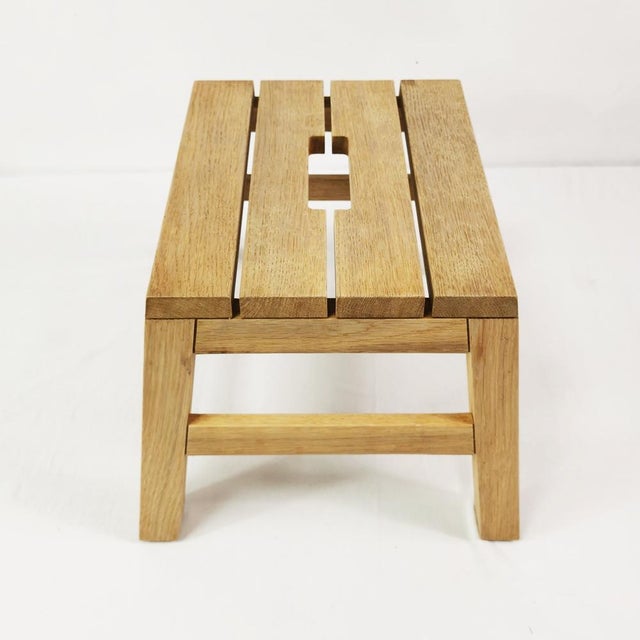 Brown Stool by Trip Trop Skagerak for Fritz Hansen, Denmark For Sale - Image 8 of 13
