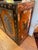 1980s 1980s Distressed Asian Wood Cabinet With Decorative Metal Accents For Sale - Image 5 of 10