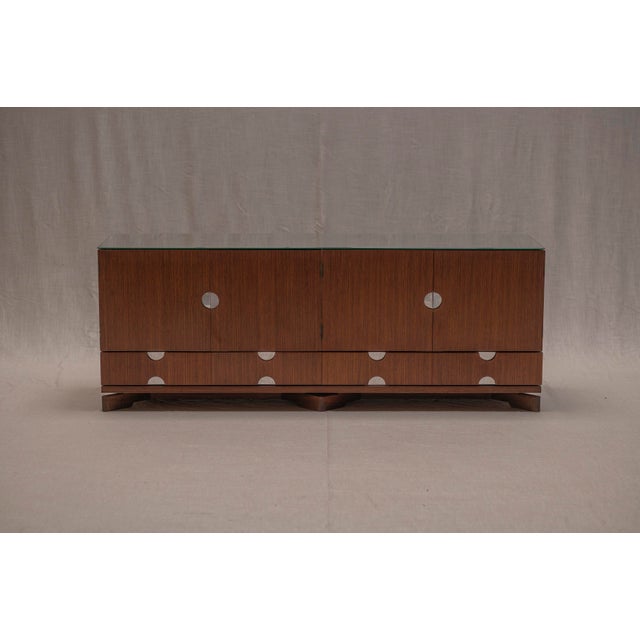 Italian Modular Space Age Sideboard by Luigi Caccia Dominioni, 1970s For Sale - Image 3 of 18