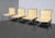 The Chairs feature a backrest that extents below the seat. These Gorgeous Chairs are in Good Vintage Condition. 'Solid and...