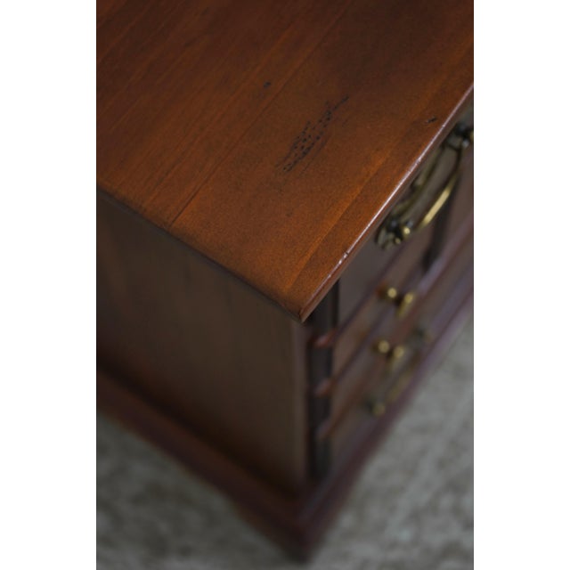Vintage Country Pine 7 Drawer Chest Nightstand For Sale - Image 9 of 16