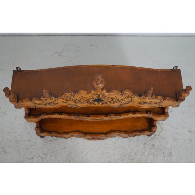 1970s Vintage Country French Display Shelves Estanier For Sale - Image 5 of 17